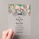 Search for vintage bicycle wedding invitations Antique
