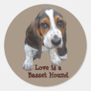 Search for hounds stickers Bassets