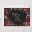 Search for maroon birthday invitations Floral