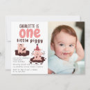 Search for piggy birthday invitations Cute