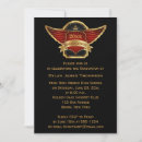 Search for wings on invitations Black