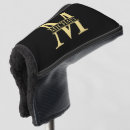 Search for black and gold golf head covers Dad