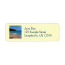 Search for vacation return address labels Beach