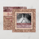 Search for rose gold christmas invitations Rustic