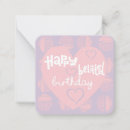Search for wishes note cards Pink