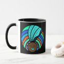 Search for black and turquoise mugs Colourful