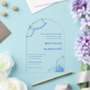 Search for sapphire invitations Minimalist