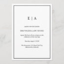 Search for monochrome wedding invitations Elegant