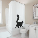 Search for novelty shower curtains Cat