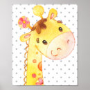 Search for safari nursery posters Giraffe