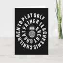 Search for funny golf fathers day cards Golfer