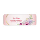 Search for vintage floral wedding stickers Return address