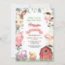 Search for oink invitations Watercolor
