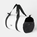Search for solid black bags Initials
