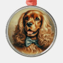 Search for cocker spaniel christmas tree decorations Puppy