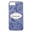 Search for blue paisley iphone cases Modern