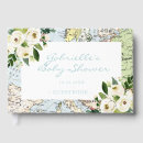 Search for vintage baby shower guest books Blue