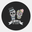 Search for skull wedding stickers Bride