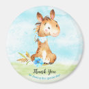 Search for baby shower thank you magnets Blue
