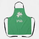 Search for shamrock aprons Happy