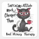 Search for cat with attitude stickers Funny