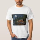 Search for night in the woods tshirts Moon