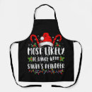Search for reindeer aprons Xmas