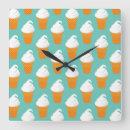 Search for ice cream cones clocks Chocolate