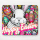 Search for easter bunny mousepads Blue