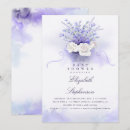 Search for lavender baby shower invitations Violet
