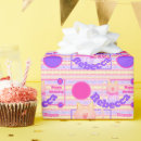 Search for kitty cat wrapping paper Purple