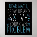 Search for funny math quotes posters Sale