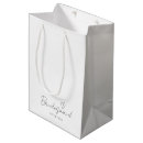 Search for black and white wedding gift bags Script