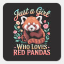 Search for red panda love stickers Bear