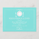 Search for turquoise rehearsal dinner invitations Aqua