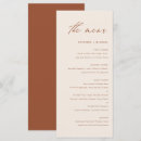 Search for handwritten wedding menus Boho