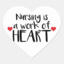 Search for nursing quote stickers Heart