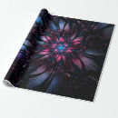 Search for fractals wrapping paper Floral fractal