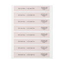 Search for engaged couple return address labels Modern