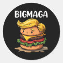 Search for hamburger and fries stickers President