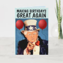 Search for funny donald trump birthday cards President