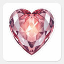 Search for diamonds glitter stickers Pink