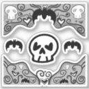 Search for gothic skull stickers Bat