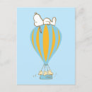 Search for cartoon balloon postcards Snoopy