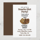 Search for snacks invitations Snack lover