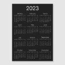 Search for fridge calendars Black and white