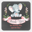 Search for chalkboard thank you stickers Pink