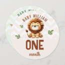 Search for lion birth announcement cards New baby