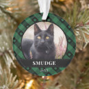 Search for tartan christmas tree decorations Green