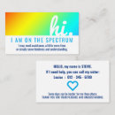 Search for id business cards Autism